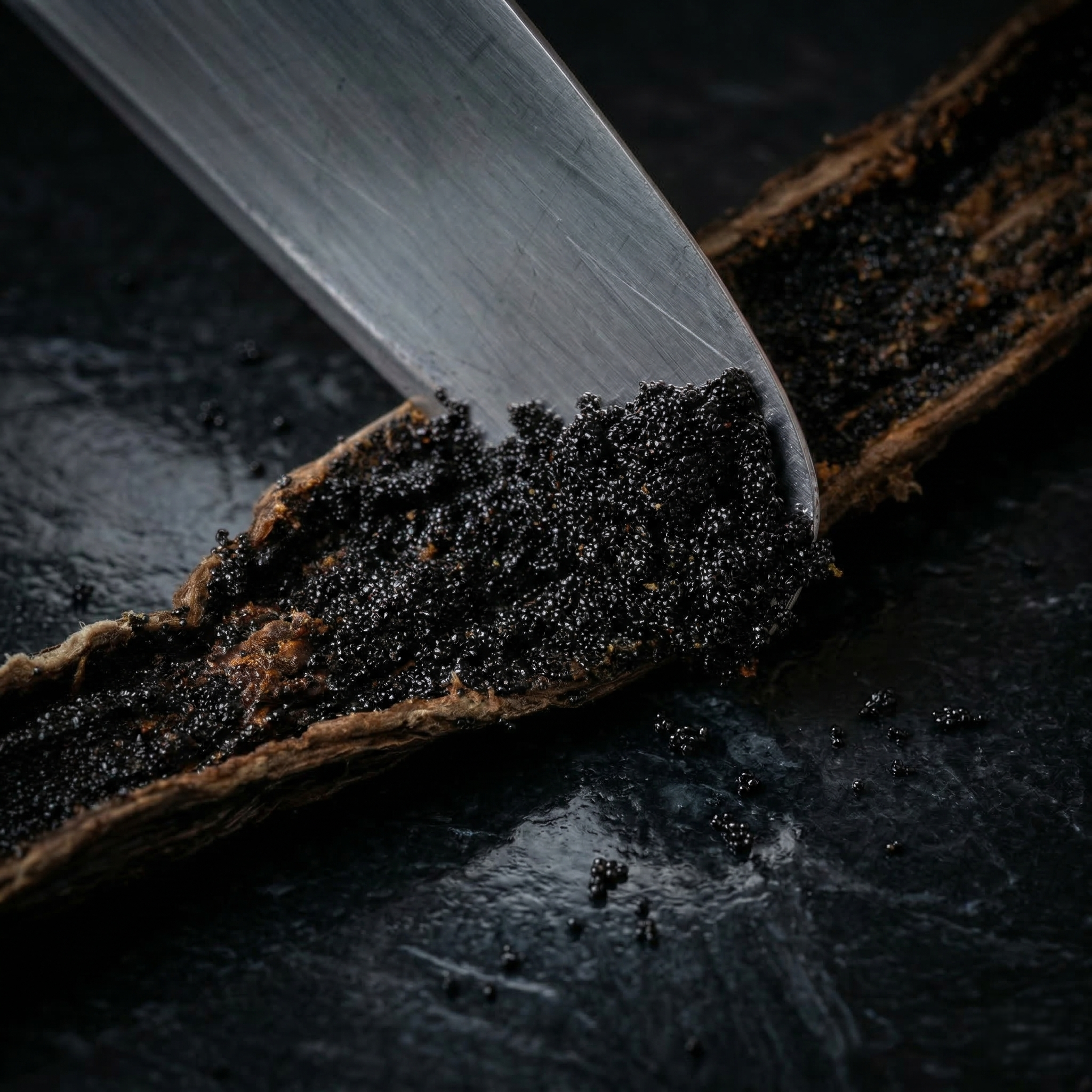 Caviar de vanille graines pures Madagascar grossiste